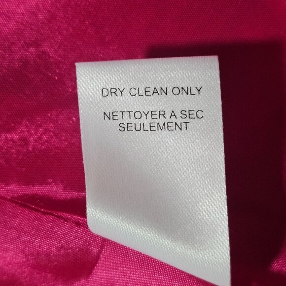 Nanette Lepore Women’s Silk Linen Pink/Gold Metallic M Dress Glamcore Partycore - Picture 14 of 14